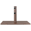 24 Inch Square Patio Umbrella Base 50 LBS Weighted