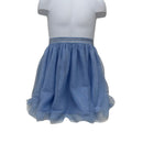 Sergent Major Girls Blue Tulle Skirt With Sequins, Size 9