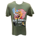 Green American Victory Adult T-Shirt