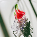 Velvet Claws Cosmo Pink Cocktail Hair Claw | Stemmed Glass Shaped Claw Clip