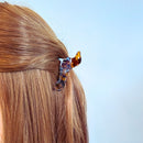 Velvet Claws Dachshund Dog Hair Claw | Claw Clip in Velvet Travel Bag