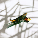 Velvet Claws Dachshund Dog Hair Claw | Claw Clip in Velvet Travel Bag