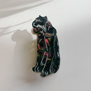Velvet Claws Dark Panther Hair Clip