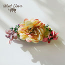 Velvet Claws Floral Hair Clip | Dappled Yellow Bouquet Hair Claw