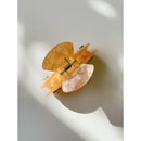 Velvet Claws Hair Clip | Cherries in Crystal Orange Hair Claw
