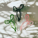 Velvet Claws Hair Clip | Coquette Bow in Black Hair Claw