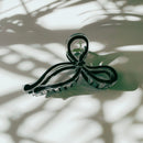 Velvet Claws Hair Clip | Coquette Bow in Black Hair Claw