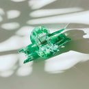 Velvet Claws Hair Clip | Green Jade Cloud Hair Claw