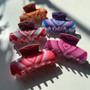 Velvet Claws Hair Clip | The Foxy in Blue Jeans Hair Claw