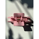 Velvet Claws Hair Clip | The Jada in Candy Pink Speckle Hair Claw