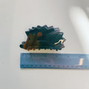 Velvet Claws Hedgehog Hair Clip | Claw Clip in Velvet Travel Bag
