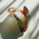 Velvet Claws Hollow Crescent in Marble Auburn Hair Claw