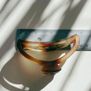 Velvet Claws Hollow Crescent in Marble Auburn Hair Claw