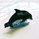 Velvet Claws Killer Whale Orca Hair Claw