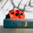 Velvet Claws Ladybug Hair Claw