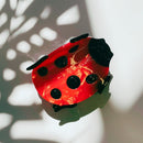 Velvet Claws Ladybug Hair Claw