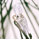 Velvet Claws Mini Coquette Bow in Violet Ombre Hair Clip | Claw Clip in Velvet Travel Bag