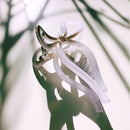 Velvet Claws Mini Coquette Bow in Violet Ombre Hair Clip | Claw Clip in Velvet Travel Bag