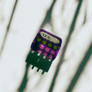 Velvet Claws Mini Purple Calculator Hair Claw