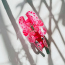 Velvet Claws Pink Leopard Hair Claw