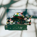 Velvet Claws Rectangular Mini Claw in Ancient Mosaic | Claw Clip in Velvet Travel Bag