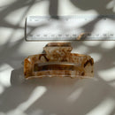 Velvet Claws Rectangular Mini Claw in Iced Latté