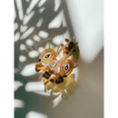 Velvet Claws Squirrel Holding Acorn Hair Claw