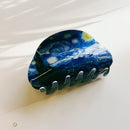 Velvet Claws Starry Night Hair Clip | Claw Clip in Velvet Travel Bag