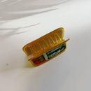 Velvet Claws Tinned Sardines Hair Clip | Claw Clip in Velvet Travel Bag