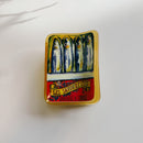 Velvet Claws Tinned Sardines Hair Clip | Claw Clip in Velvet Travel Bag