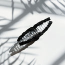 Velvet Claws Ultra Profesh Satin Wrapped Thin Hair Claw in Black | Claw Clip in Velvet Travel Bag