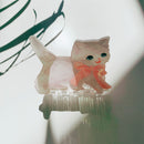 Velvet Claws Vintage Kitten Small Hair Claw | Cat Claw Clip