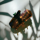 Velvet Claws Wood Log Hair Clip