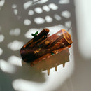 Velvet Claws Wood Log Hair Clip