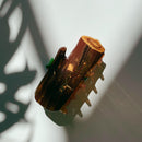 Velvet Claws Wood Log Hair Clip