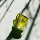 Velvet Claws Yellow Tea Cup with Flowers Hair Claw