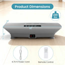 Vibration Plate Exercise Machine with Gravity Sensor for Home