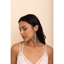 Vintage Turquoise Silver Chandelier Earrings ๐
Bohemian Vibe Dangle Fashion Jewelry