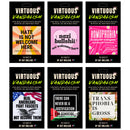 Virtuous Vandalism “There Can Never Be a Justification for Genocide” Sticky Notes 3" x 3" Pack of 50 | Combat and Cover Offensive Public Messages with Adhesive Protest Notes