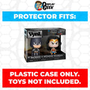 Pop Protector for Vynl 2 Pack Batman & Wonder Woman Funko