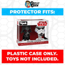 Pop Protector for Vynl 2 Pack Darth Vader & Stormtrooper Funko