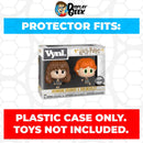 Pop Protector for Vynl 2 Pack Hermione Granger & Ron Weasley Broken Wand Funko