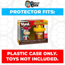 Pop Protector for Vynl 2 Pack Quick Draw McGraw & Baba Looey SDCC Funko