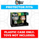 Pop Protector for Vynl 2 Pack Rick & Morty Funko