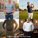 Web Belt Blank Black Buckle - South Park Cartman Expressions Stacked Webbing