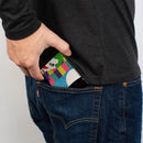 Bi-Fold Wallet - Joker Batman Face Juxtaposition Multi Color Blue White