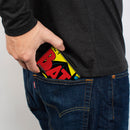 Bi-Fold Wallet - Classic BATMAN Issue #1 Robin & Batman Logo CLOSE-UP Cover Pose