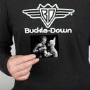 Bi-Fold Wallet - ARKHAM CITY Batman & Joker Fight Pose Black Grays White