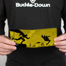 Bi-Fold Wallet - Batman Catwoman Skyline Chase Silhouettes Yellows Black