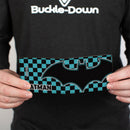 Bi-Fold Wallet - BATMAN Bat Logo Close-Up Checker Teal Black